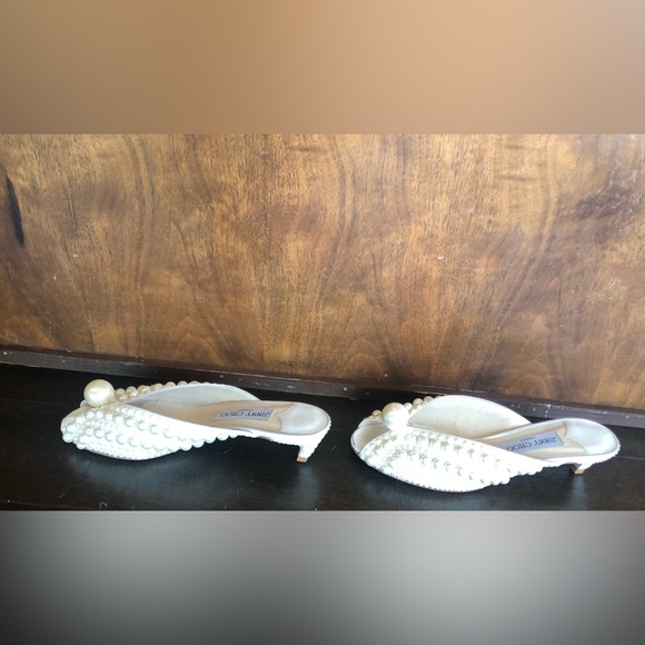 Jimmy Choo Samantha Pearl mules - Picture 3 of 12